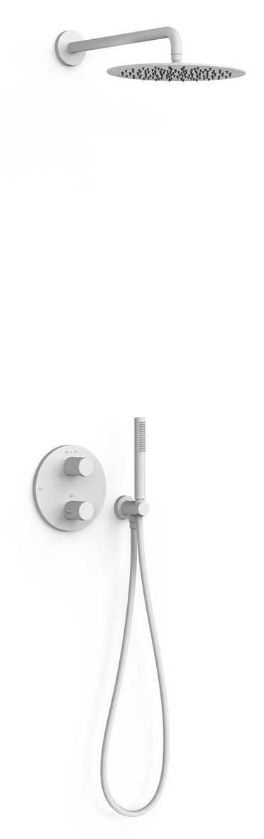 Tres Therm-Box set doccia da incasso con termostato si bianco 26225004BM