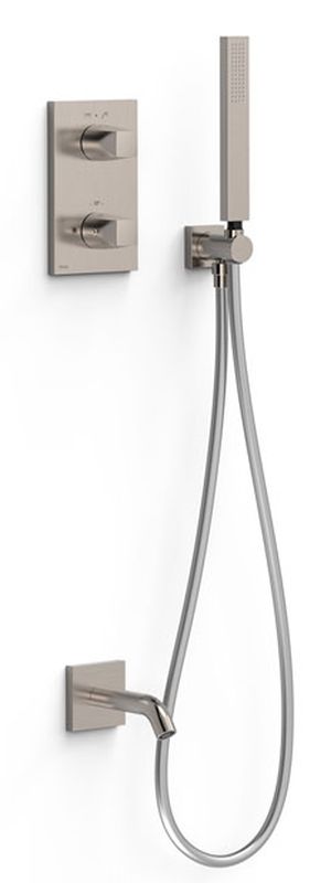 Tres Therm-Box set per vasca e doccia da incasso con termostato || 21125007AC