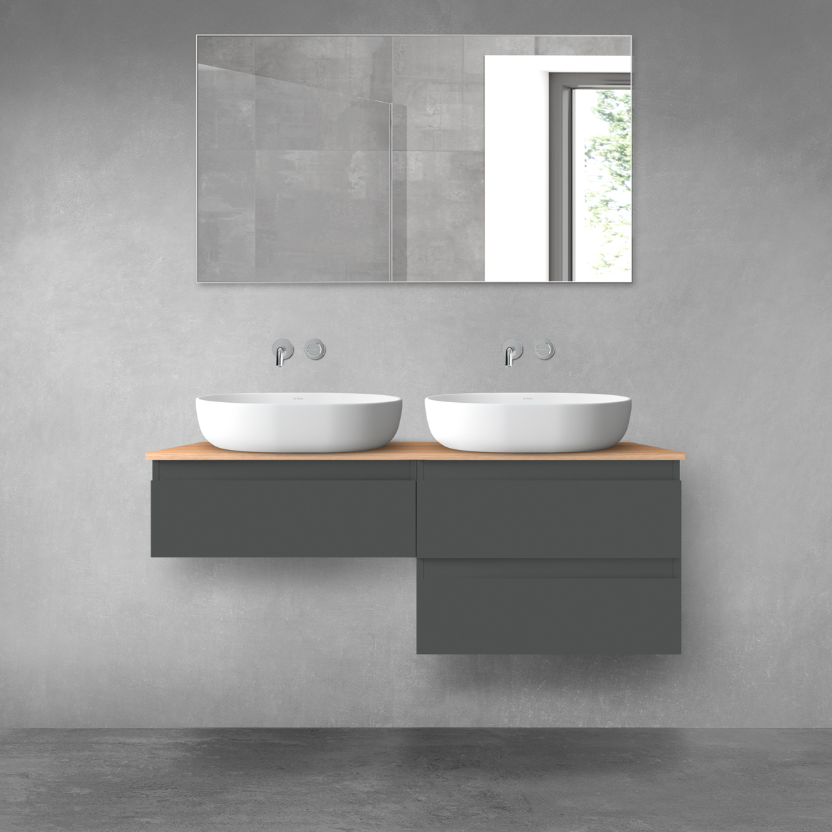 Set armadietto Oltens Vernal 60000400, armadietto Oltens Vernal 60009400, 63007060