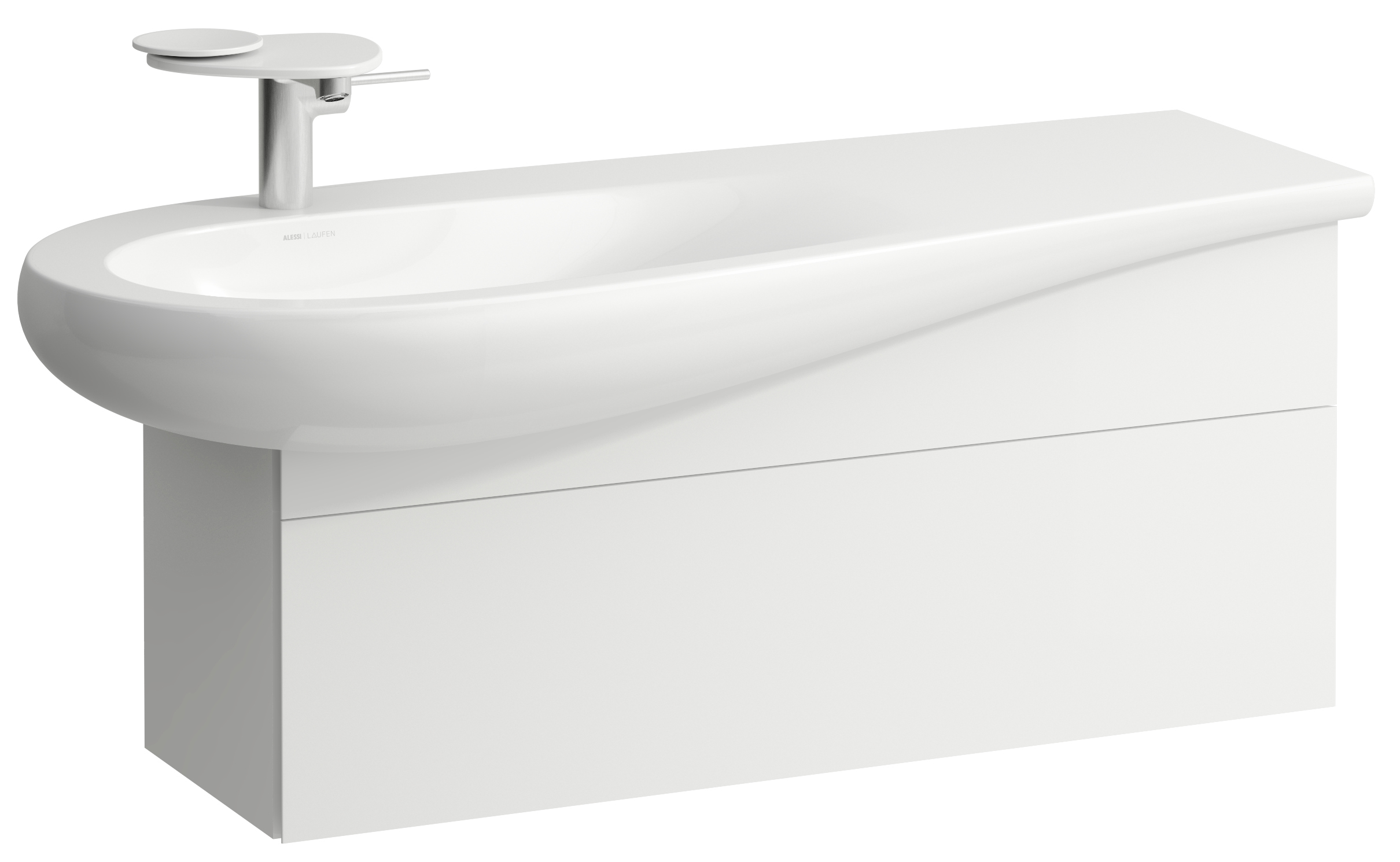 Laufen Il Bagno Alessi armadietto 99.5x32x34 cm sottolavabo sospeso bianco H4304210972601