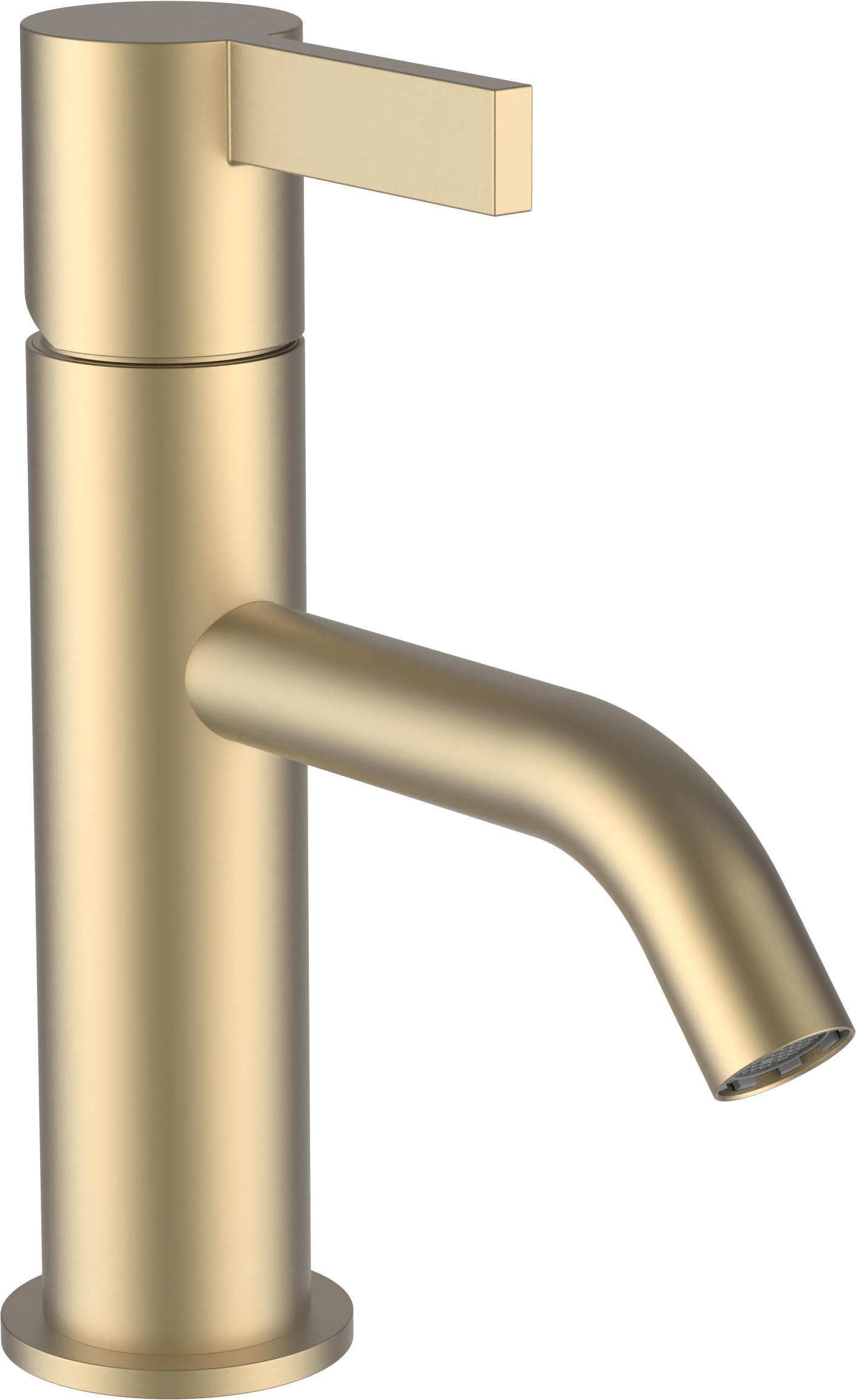Laufen Kartell rubinetto per lavabo verticale oro H3113310831001