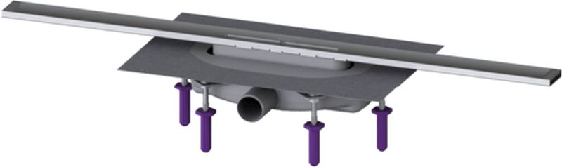 Kessel Linearis Infinity scarico per doccia 80 cm acciaio 45300.08