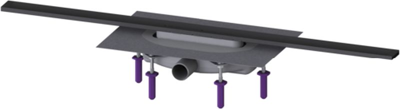 Kessel Linearis Infinity scarico per doccia 90 cm nero 45302.09