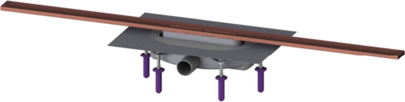 Kessel Linearis Infinity scarico per doccia 100 cm rame 45303.10