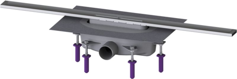 Kessel Linearis Infinity scarico per doccia 80 cm acciaio 45200.08