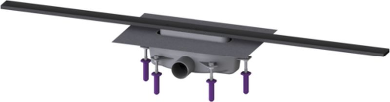 Kessel Linearis Infinity scarico per doccia 110 cm nero 45202.11