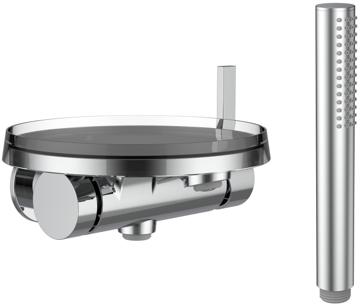 Laufen Kartell rubinetto per vasca e doccia da incasso cromo H3213390041411