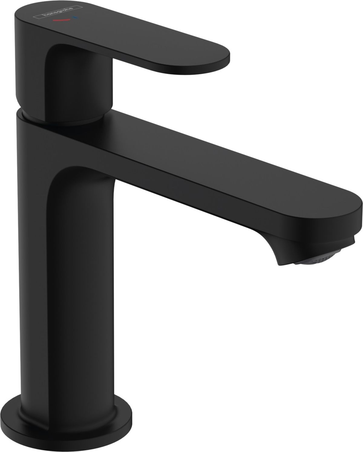 Hansgrohe Rebris S rubinetto per lavabo verticale nero 72527670