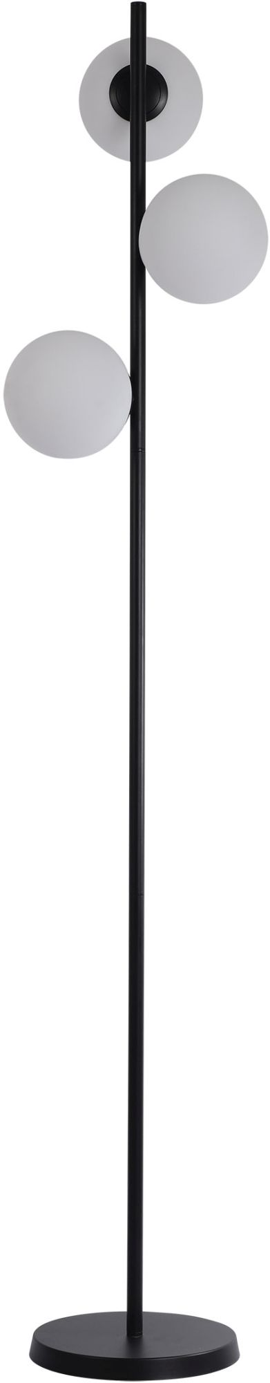 Light Prestige Dorado lampada da terra 3x40 W bianco-nero LP-002/3FBK