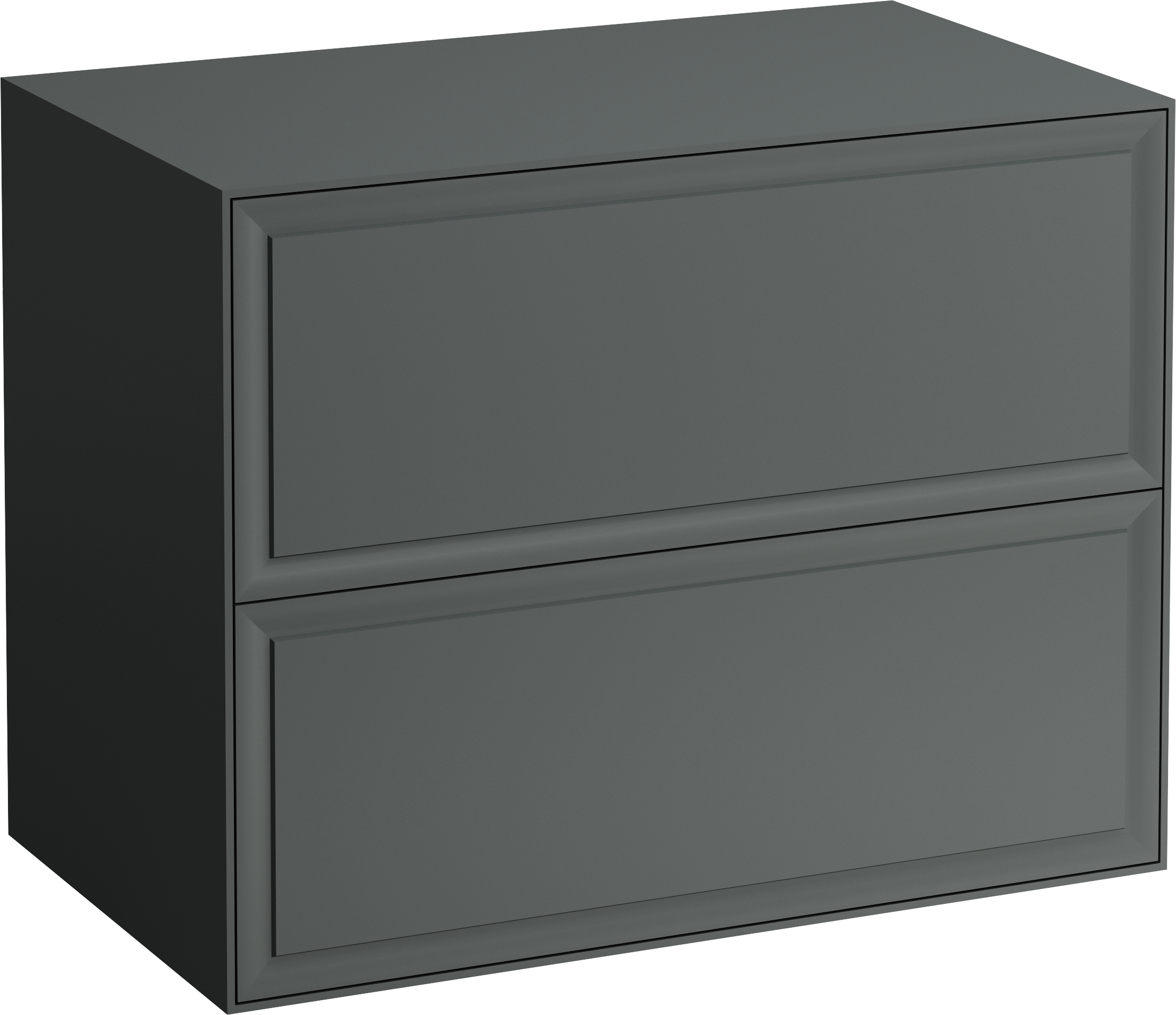 Laufen The New Classic armadietto con piano 77.5x45.5x60 cm sottolavabo sospeso grigio H4060160856271