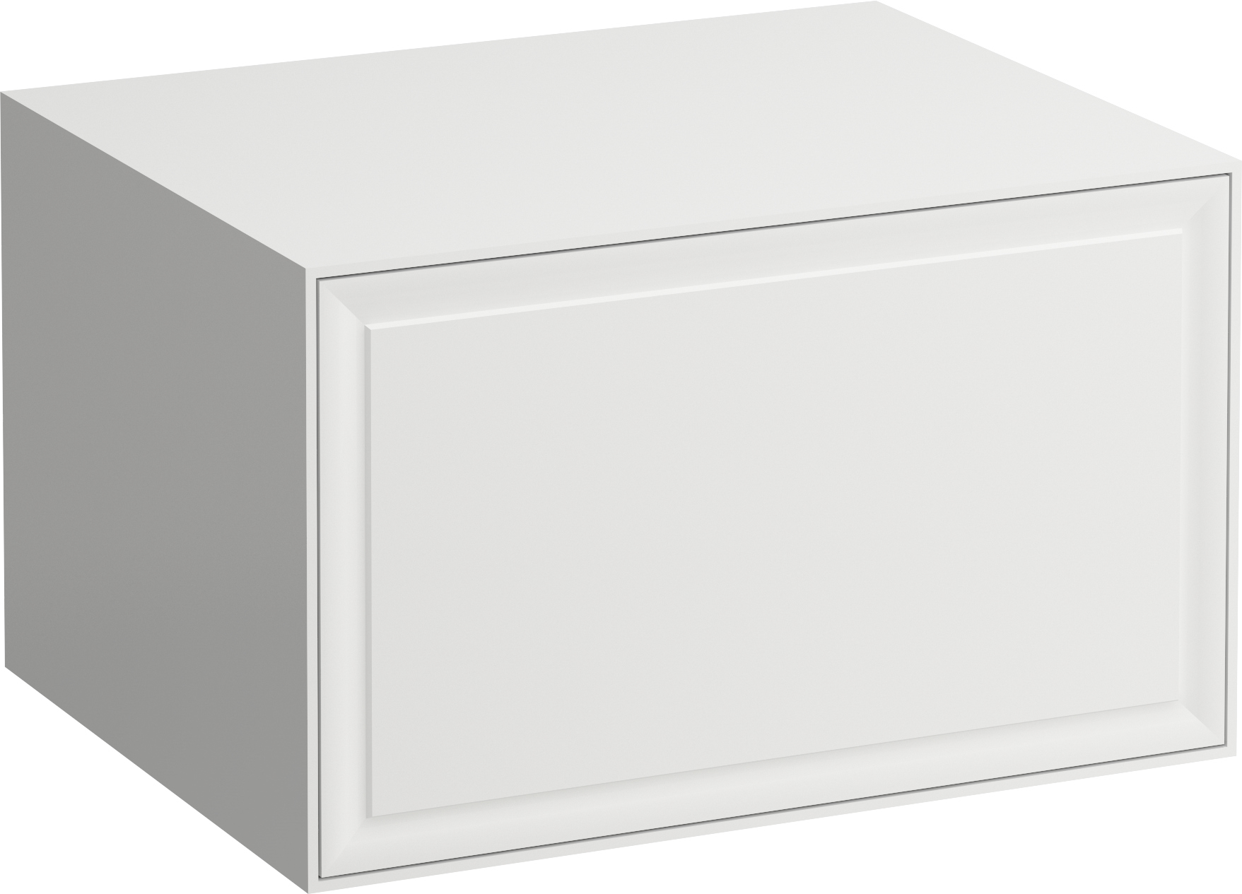 Laufen The New Classic armadietto con piano 57.5x45.5x34.5 cm sottolavabo sospeso bianco H4060050851701