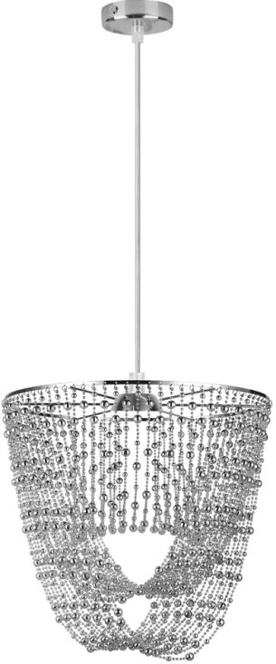Candellux Elba lampada sospesa 1x60 W cromo 31-05397