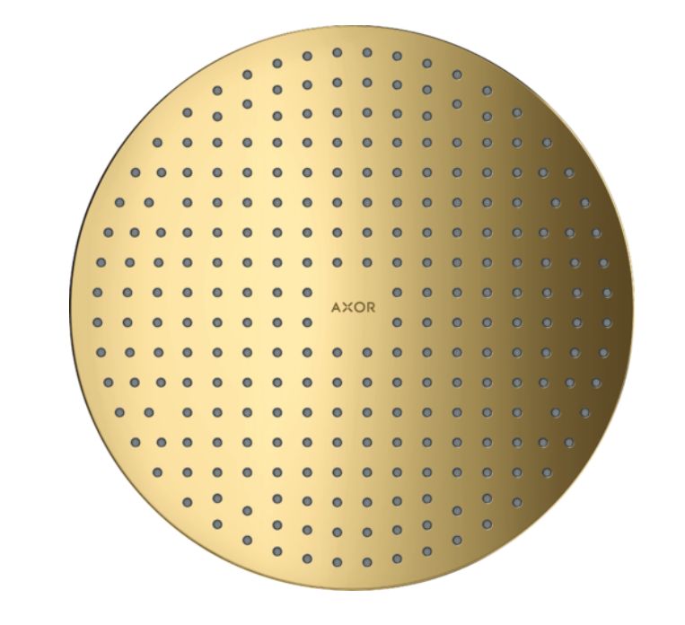 Axor ShowerSolutions soffione doccia 30x30 cm rotonda oro 35305990