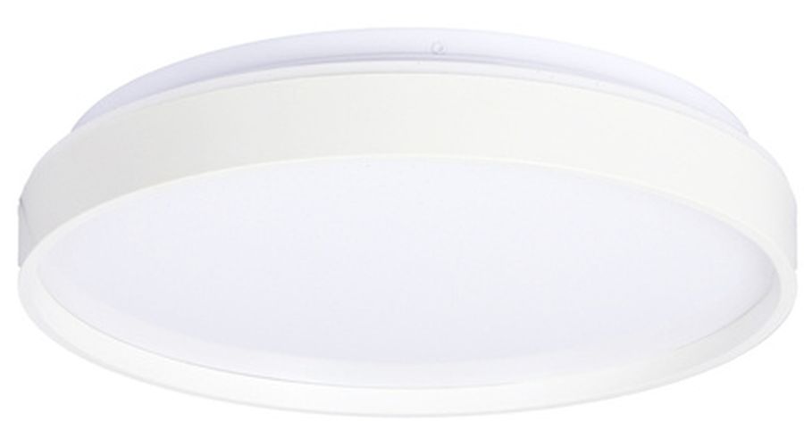 Candellux Texas plafoniera 1x18 W bianco 13-11282
