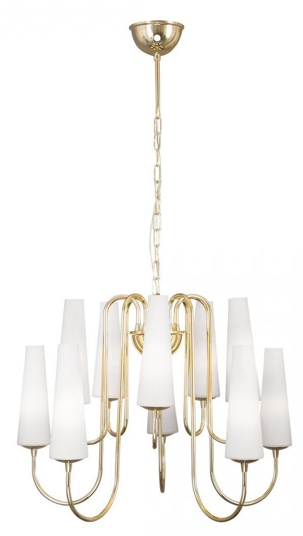 Zuma Line Magnum lampada sospesa x40 W bianco-oro 1129