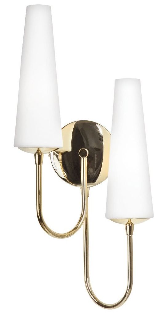 Zuma Line Magnum lampada da parete 2x40 W bianco-oro 1125