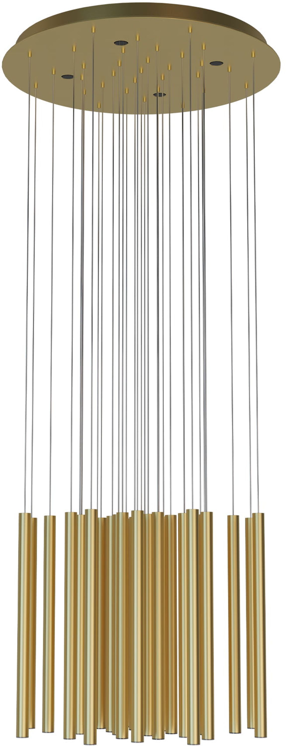 MaxLight Organic lampada sospesa x3 W oro P0476D