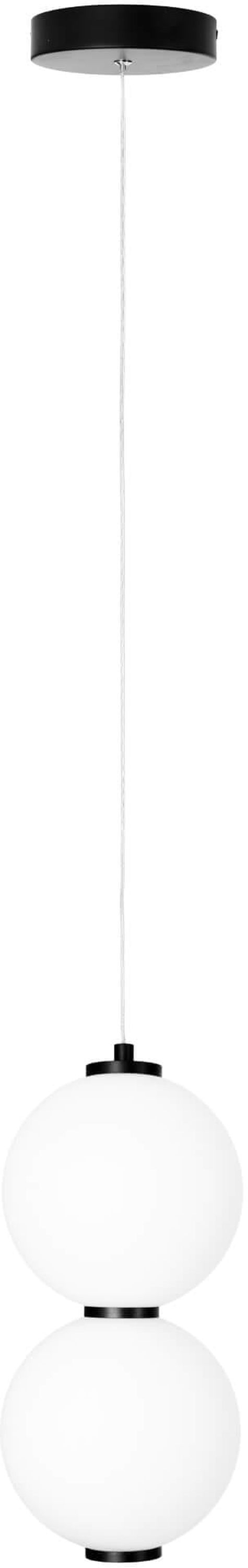 MaxLight Tama lampada sospesa 1x16 W nero-latte P0469