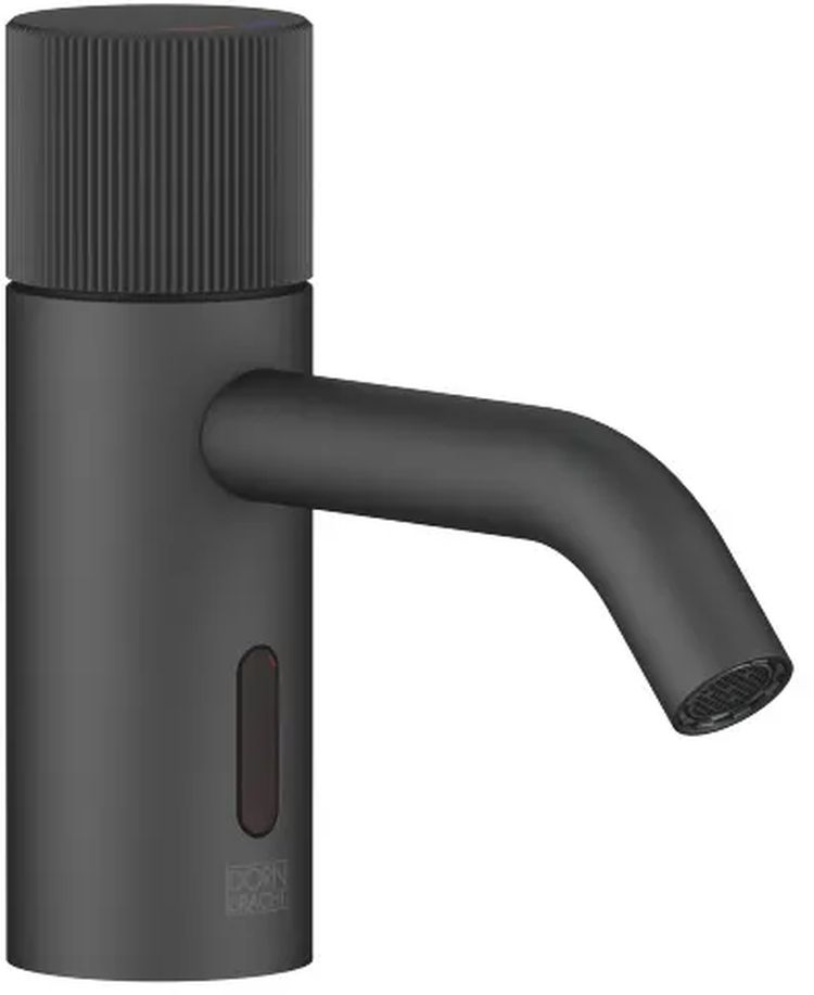 Dornbracht Meta rubinetto per lavabo verticale elettronico nero 44511660-33