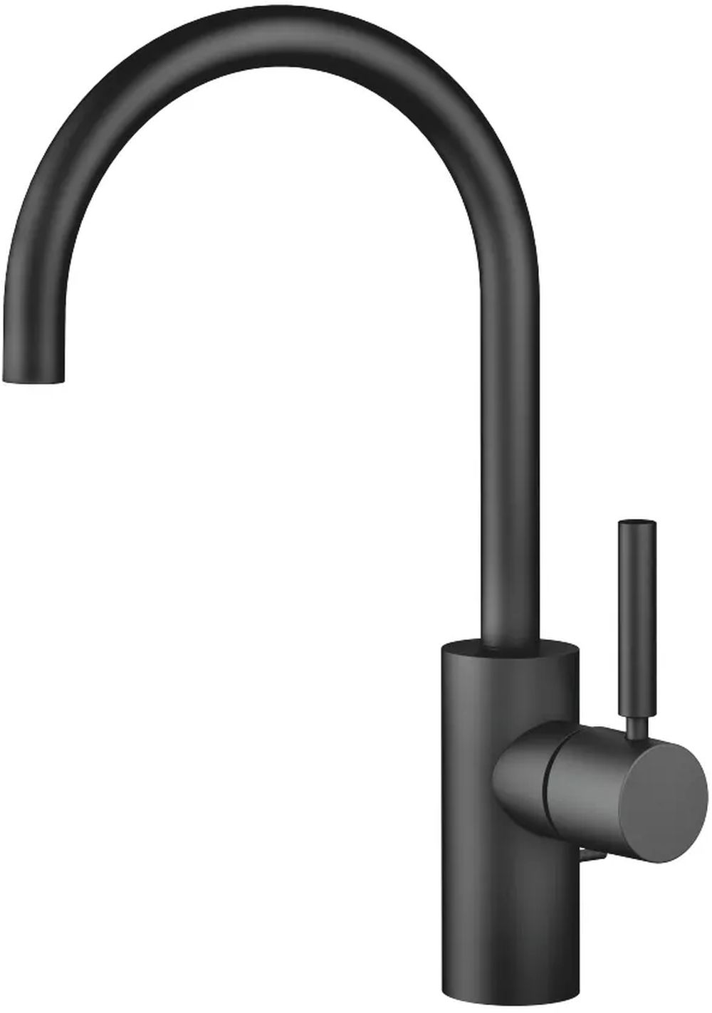 Dornbracht Meta rubinetto per lavabo verticale nero 33560661-33