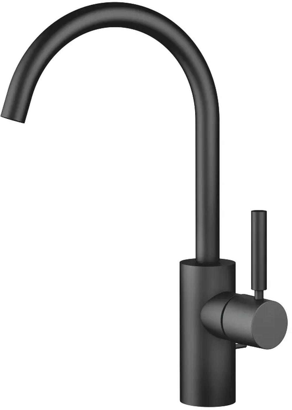 Dornbracht Meta rubinetto per lavabo verticale nero 33500661-33