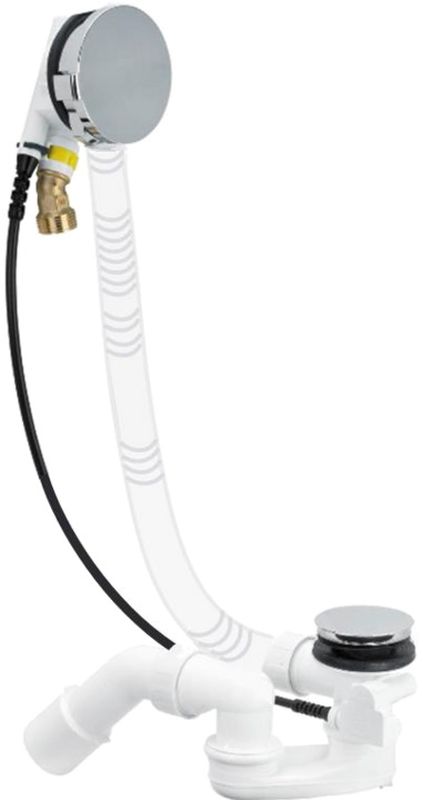 Villeroy & Boch Multiplex sifone per vasca da bagno cromo U90960361