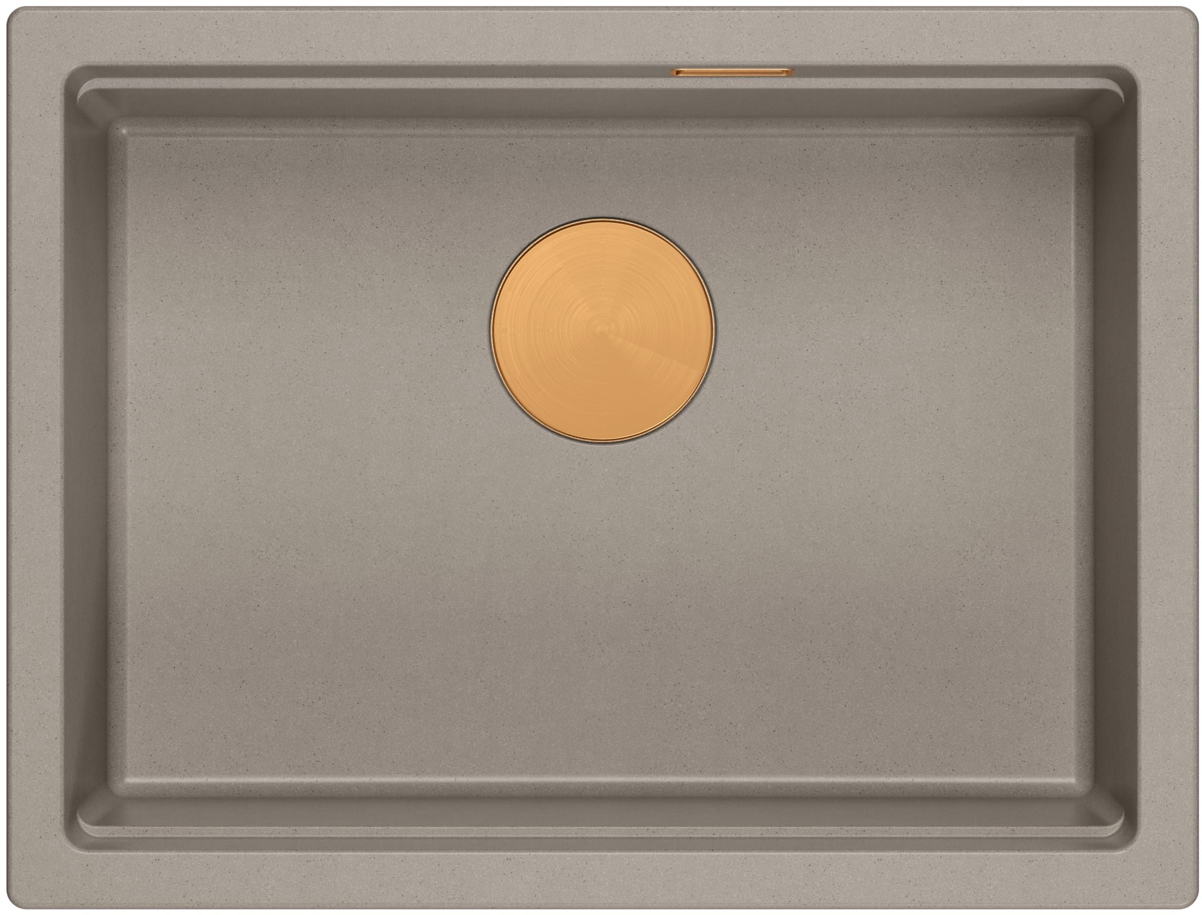 Quadron Logan lavello graniteq 56x45 cm beige HQJ6045U4_PVDC1_U