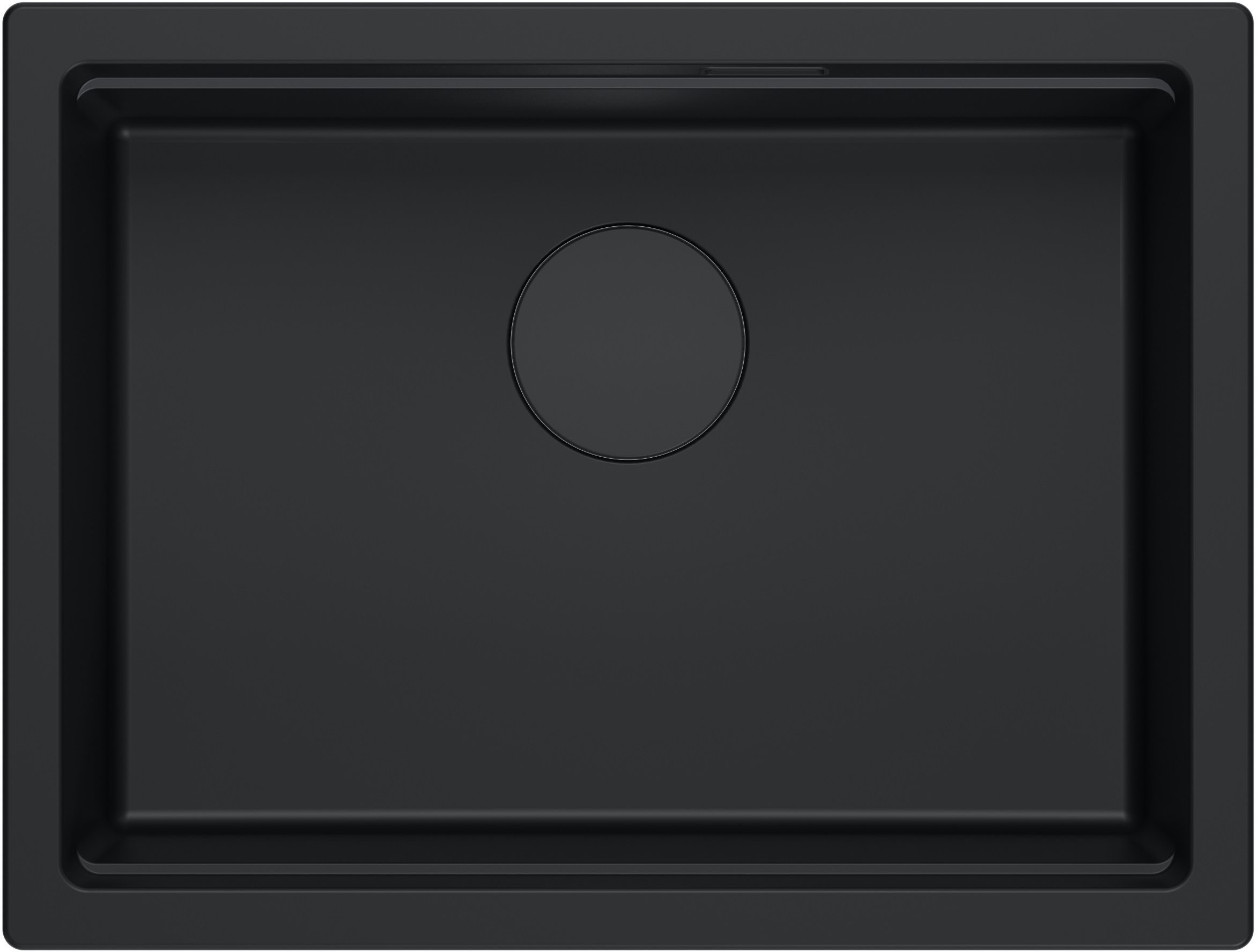 Quadron Logan lavello graniteq 56x45 cm nero HQJ6045U7_BLM_U