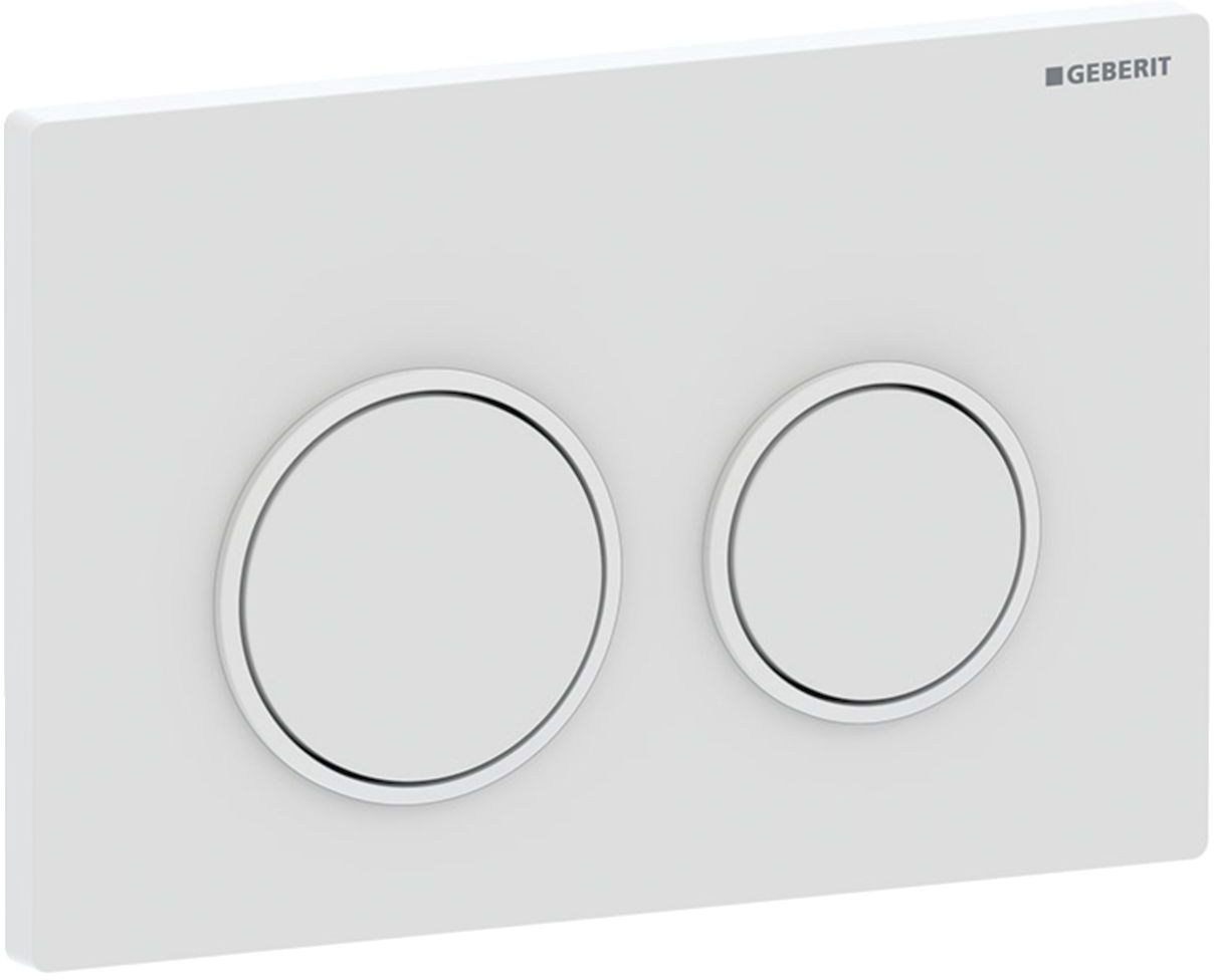Geberit Omega20 placca di comando per WC bianco 115.085.01.1