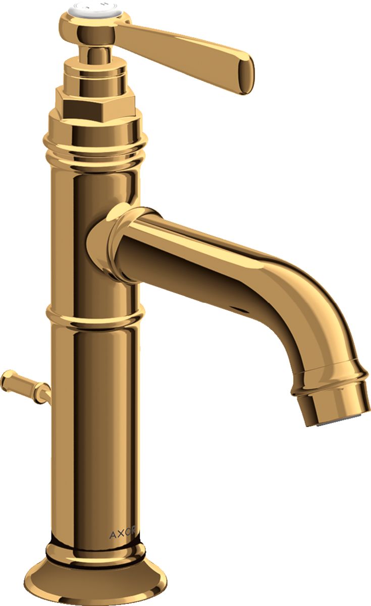Axor Montreux rubinetto per lavabo verticale oro 16515990