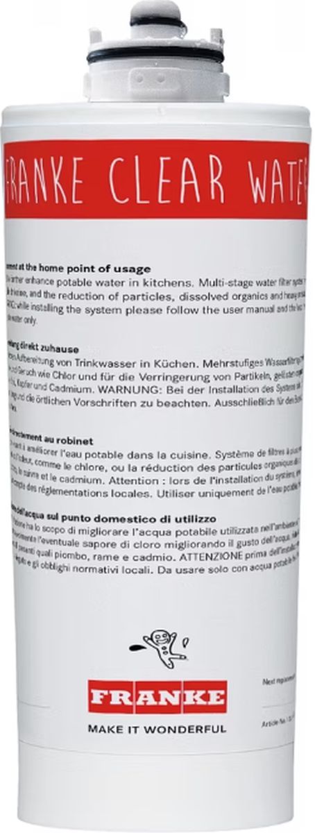 Franke Clear Water filtro sottolavello 133.0284.026