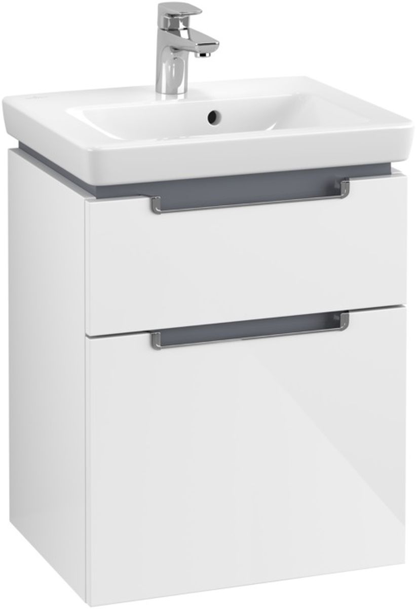 Villeroy & Boch Subway 2.0 armadietto 48.5x37.9x59 cm sottolavabo sospeso bianco A90710DH