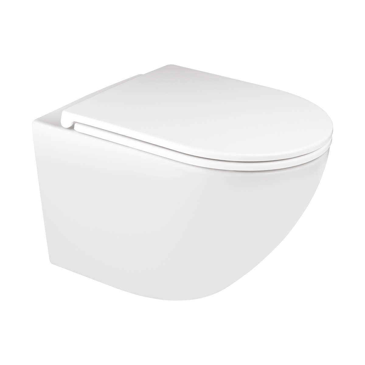 Hagser Beno vaso wc con copriwater a discesa lenta sospeso senza brida bianco HGR13000042
