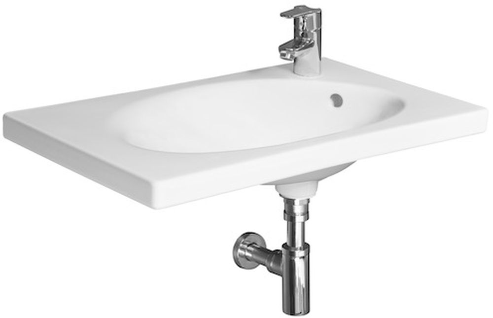 Jika Tigo lavabo 65x38.5 cm rettangolare da mobile bianco H8122160001061