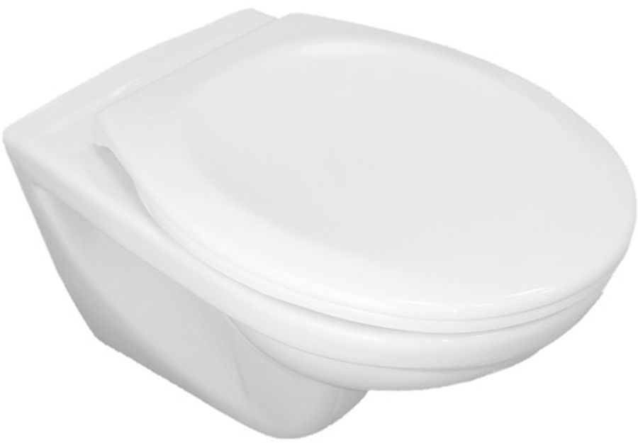 Jika Dino vaso wc con copriwater a discesa lenta sospeso senza brida bianco H8603770000001