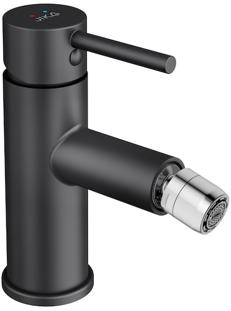 Jika Mio rubinetto per bidet verticale nero H3412F17161101