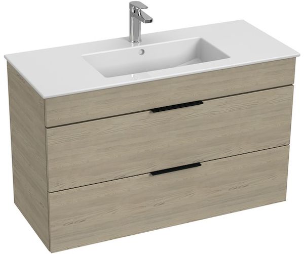Jika Cube lavabo con armadietto 98 cm frassino H4536521765141