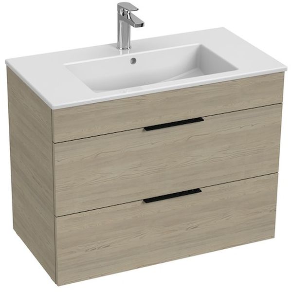 Jika Cube lavabo con armadietto 79 cm frassino H4537621765141