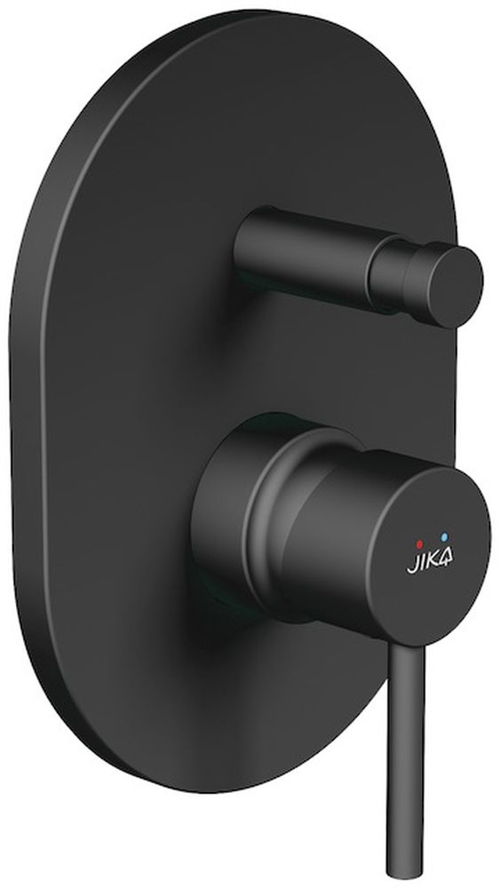 Jika Mio rubinetto per vasca e doccia da incasso nero H3212F67160001