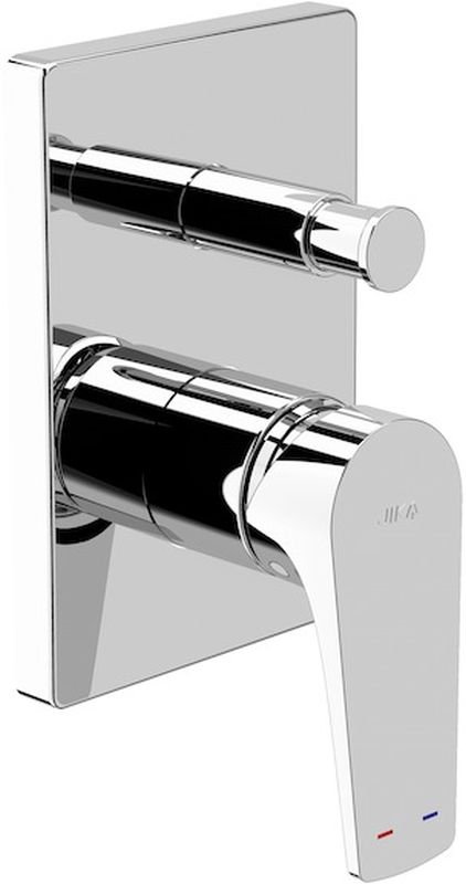 Jika Cubito N rubinetto per vasca e doccia da incasso cromo H3211X60040001