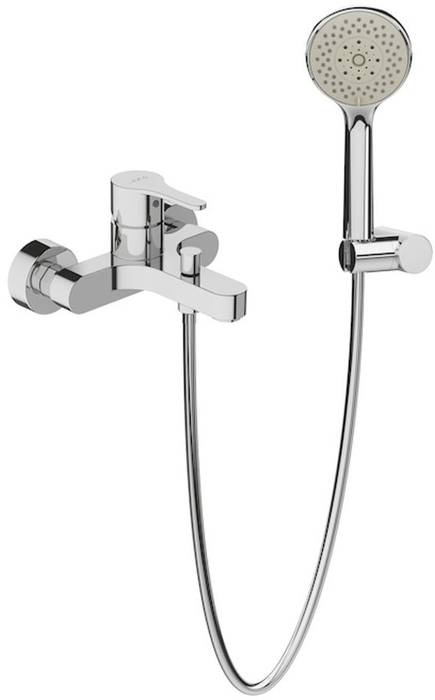 Jika Mio rubinetto per vasca e doccia a parete cromo H3211V70041311
