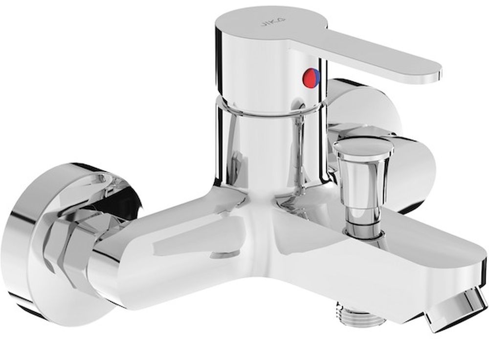 Jika Lyra Plus rubinetto per vasca e doccia a parete cromo H3211Z70044001