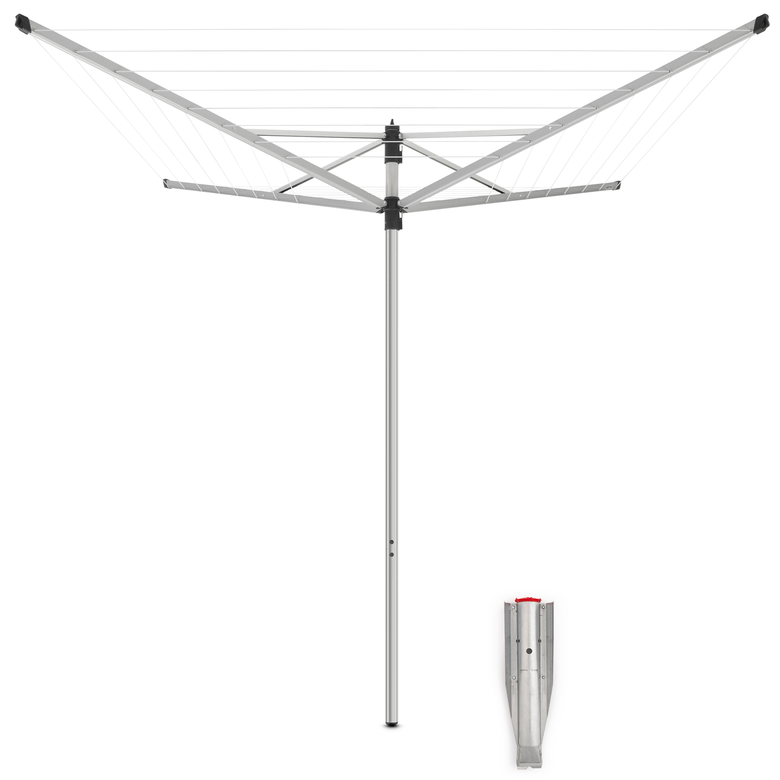 Brabantia Lift-o-Matic stendibiancheria da giardino a terra 146947