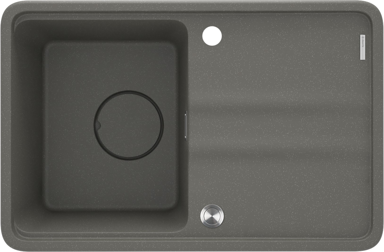 Deante Momi lavello in granito 67x44 cm antracite ZKM_T11A