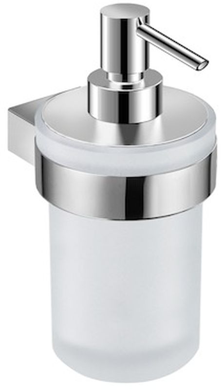 Jika Cubito Pure dispenser di sapone liquido 203 ml cromo-vetro H3833B20041001