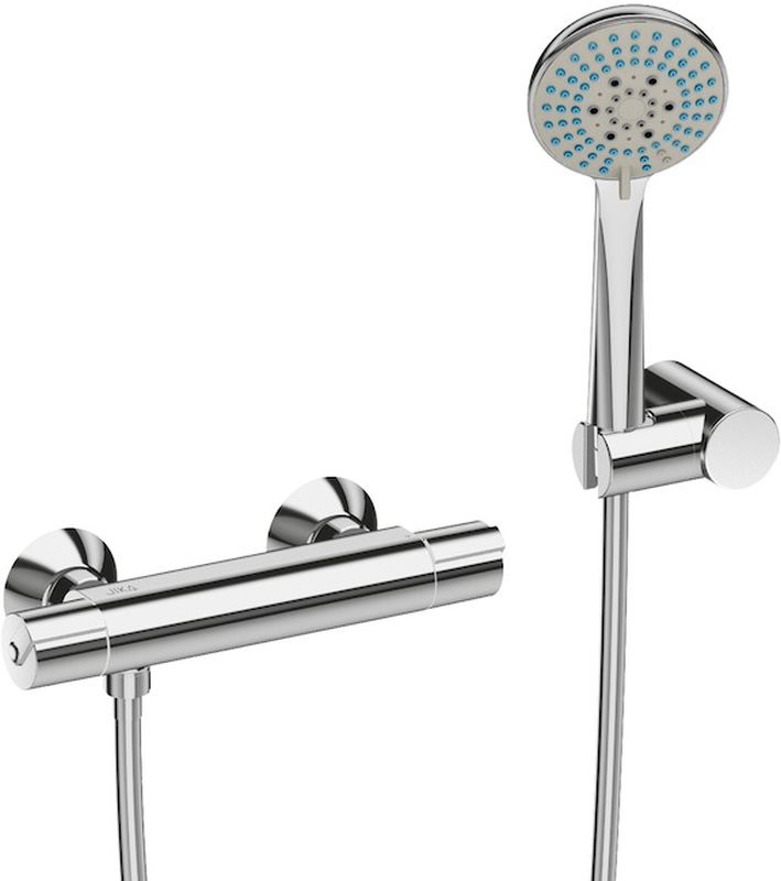 Jika Deep by Jika rubinetto per doccia a parete con termostato cromo H3331U70042711