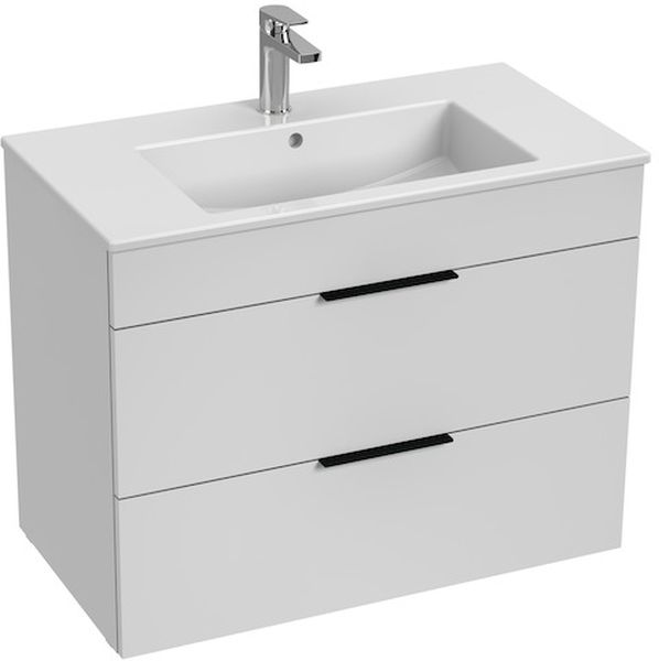 Jika Cube lavabo con armadietto 79 cm bianco H4537621763001