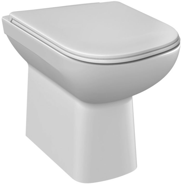Jika Deep by Jika vaso wc a terra senza brida bianco H8216150000001