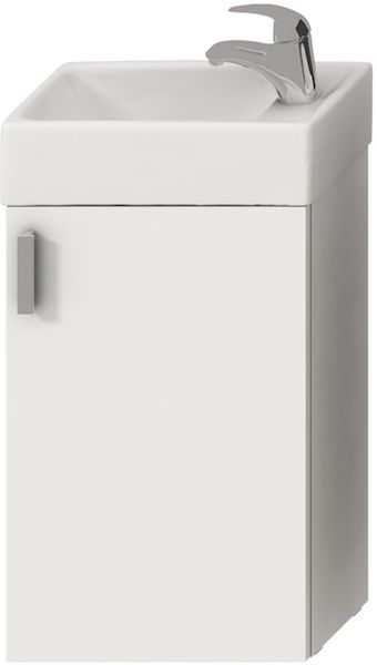 Jika Petit lavabo con armadietto 38.6 cm bianco H4535111753001