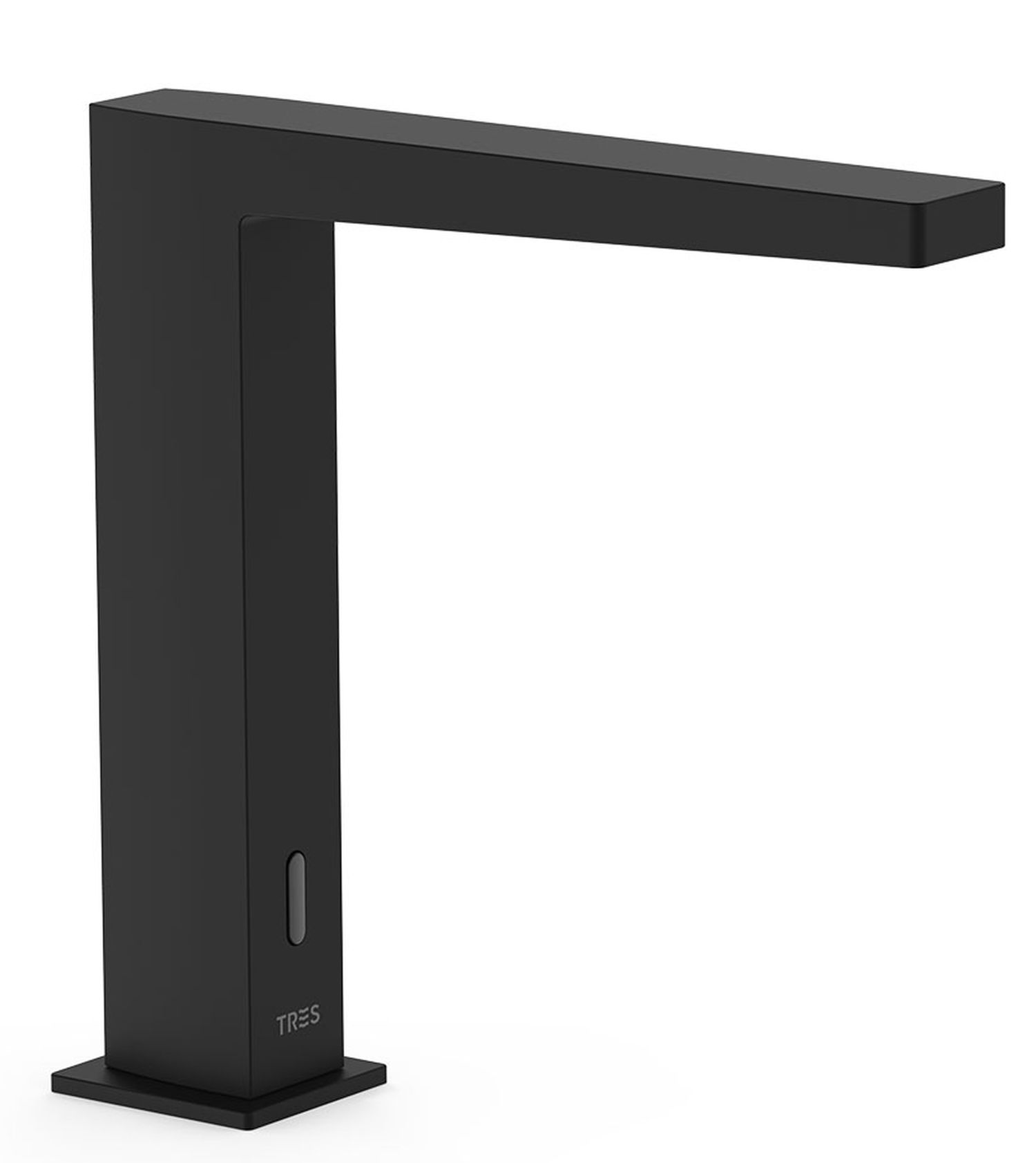Tres Slim Exclusive rubinetto per lavabo verticale elettronico nero 20261320.NM